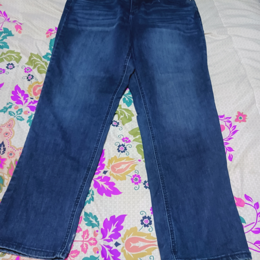 Terra & Sky Dark Blue Flare Jeans